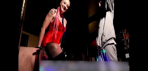  Leya Falcon Trains Her Cuck Slave w BBC Load
